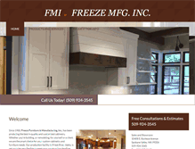 Tablet Screenshot of freezefurniture.com